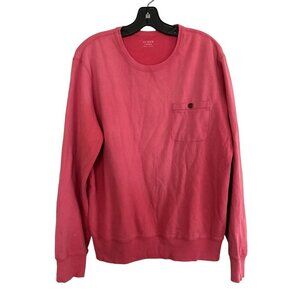 J.Crew Long Sleeve Terry Cloth Crewneck Sweatshirt Size Large